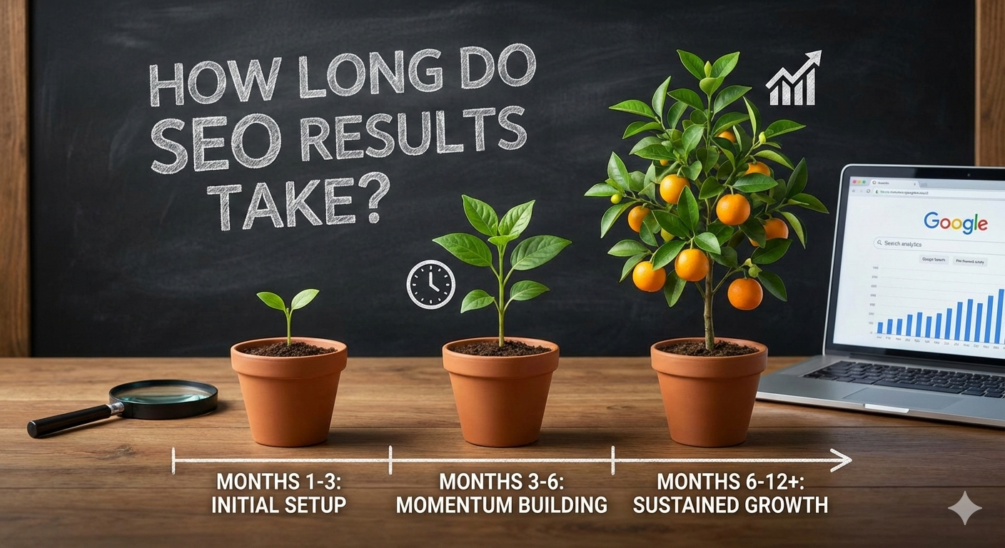 How long do seo results take?