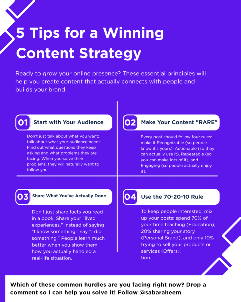 Infographic titled "3 Critical Factors in Personal Branding" highlighting Visual Appeal (40%), Consistency (30%), and Authenticity (30%)