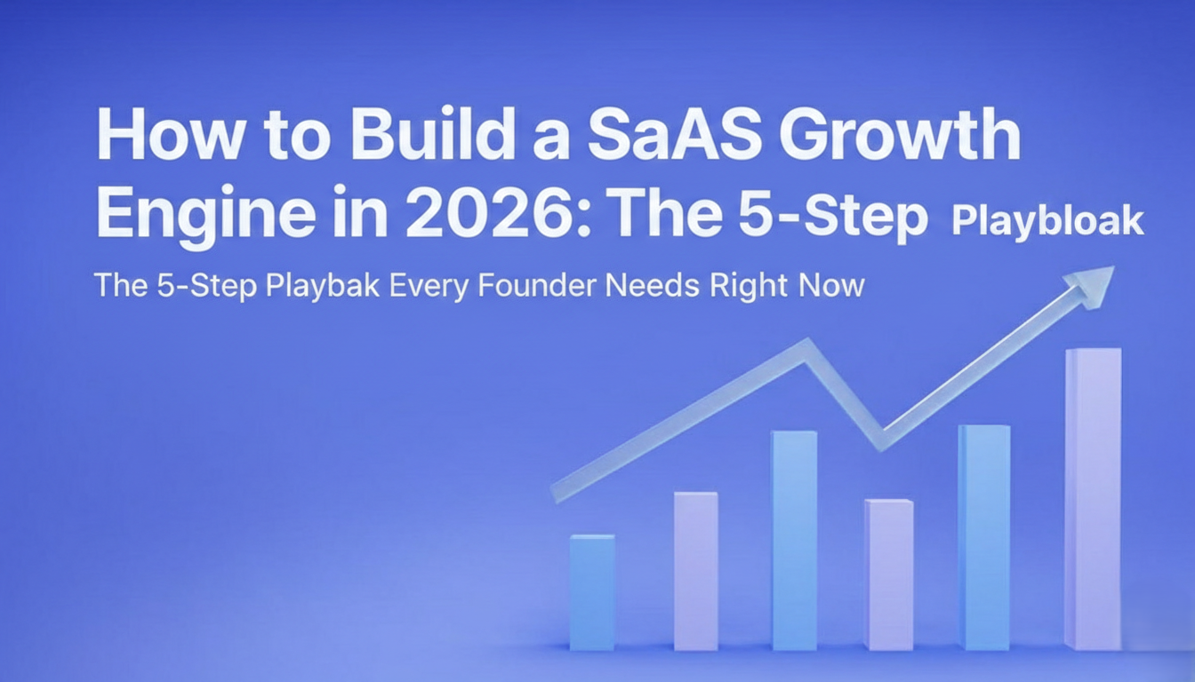 How to Build a SaaS Growth Engine in 2026: The 5-Step Playbook Every Founder Needs Right Now